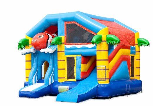 Multiplay Clownvis Overdekt Springkussen