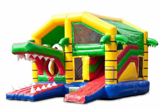 Multiplay Krokodil Overdekt Springkussen