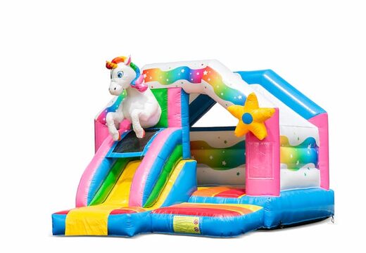 Slide Combo Unicorn Springkussen